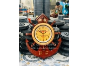 ĐỒNG HỒ TREO TƯỜNG HÌNH MỎ NEO IN LOGO