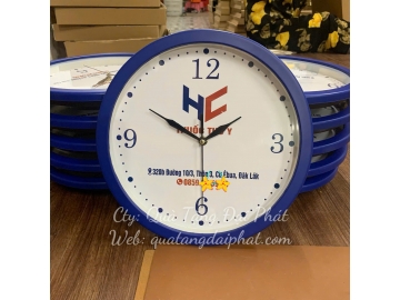 ĐỒNG HỒ TREO TƯỜNG HÌNH TRÒN IN LOGO
