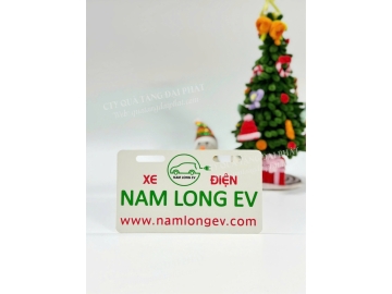BIỂN SỐ XE ĐIỆN IN LOGO CỬA HÀNG NAM LONG EV