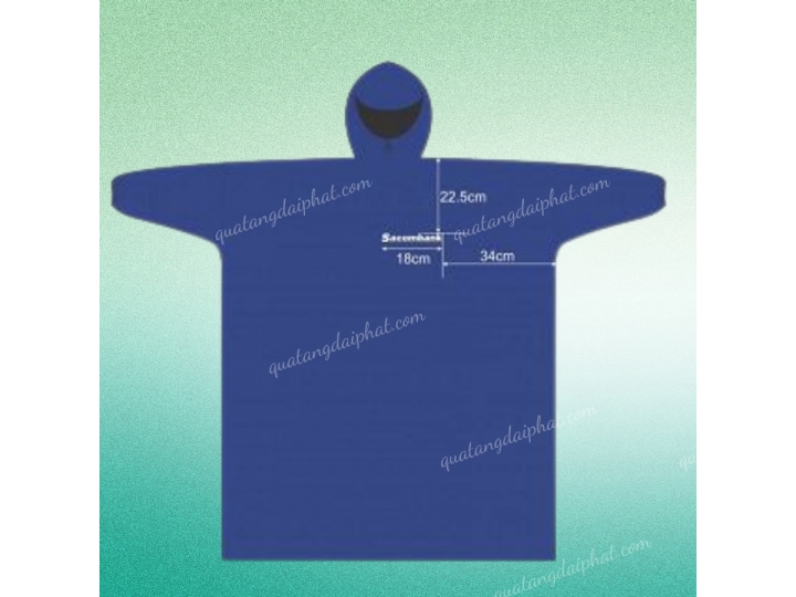 ÁO MƯA BÍT HÔNG MỘT NGƯỜI MẶC (ÁO MƯA ÍCH KỶ) IN LOGO THƯƠNG HIỆU