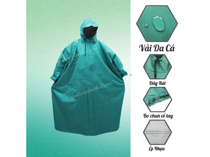 ÁO MƯA BÍT HÔNG MỘT NGƯỜI MẶC (ÁO MƯA ÍCH KỶ) IN LOGO THƯƠNG HIỆU